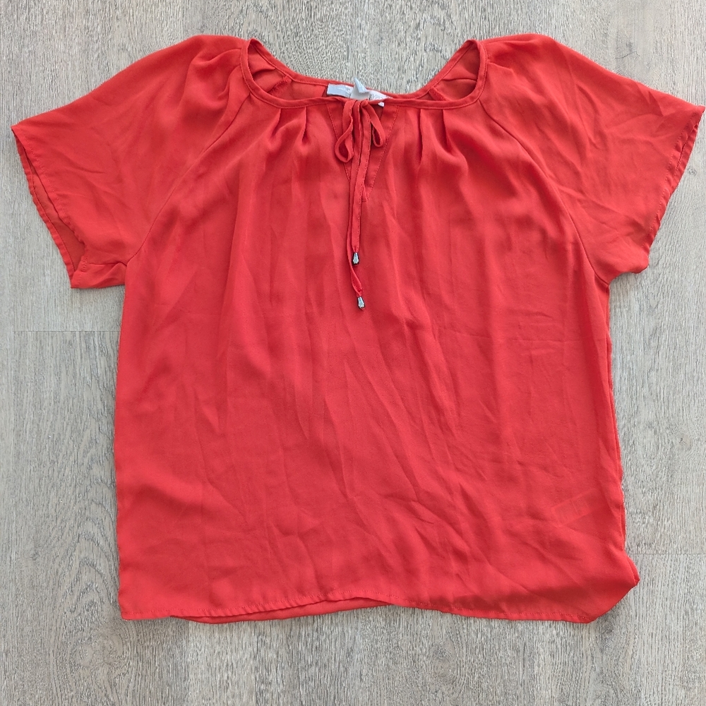 Women's Red Blouse